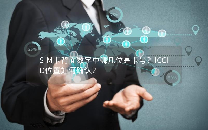 SIM卡背面数字中哪几位是卡号？ICCID位置如何确认？