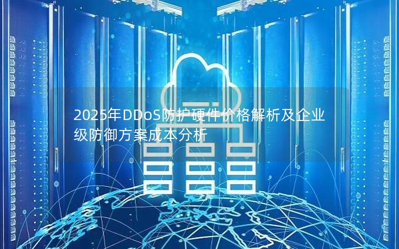 2025年DDoS防护硬件价格解析及企业级防御方案成本分析