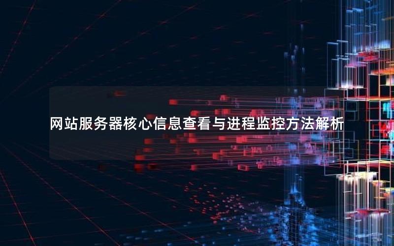 网站服务器核心信息查看与进程监控方法解析